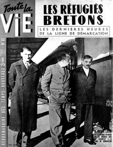Einde van de demarcatielijn tussen door Duitsland bezet en Vichy-Frankrijk, maart 1942-1943
