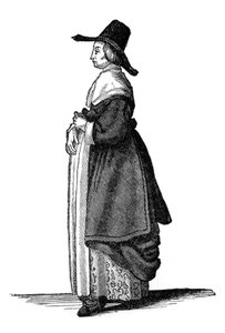 Engelse handelsmans vrouw, 1649, 1910