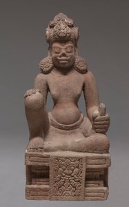 Enthroned planetair godheid, 850-875 door Unbekannt