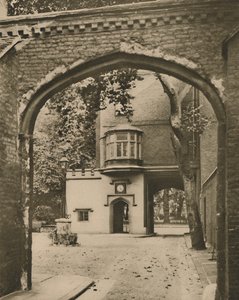 Ingangshof en Poort van de Charterhouse, ca. 1935