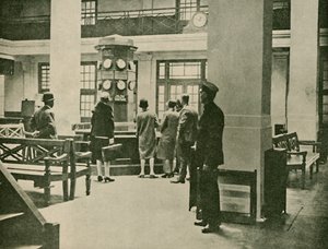 Inkomhal, London Air Station, 1927
