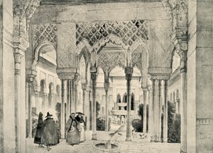 Ingang van het Hof van de Leeuwen, ca. 1830, 1907 door Unbekannt