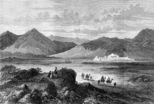 Ingang van de Khyberpas en Fort van Jamrood, Afghanistan, 1878 door Unbekannt