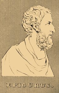 Epicurus, 341-270 v.Chr., 1830