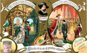 Episodes uit het Leven van Beroemde Schilders: Rubens, ca. 1900 door Unbekannt