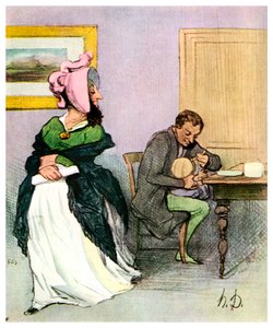 Gelijkheid van de geslachten: Les Bas Bleus, 19e eeuw, 1956 door Unbekannt