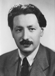 Ernst Boris Chain, Duits geboren Britse biochemicus, ca. 1945 door Unbekannt