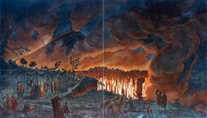 Uitbarsting van de Vesuvius