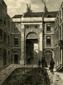 Essex Water Gate, Essex Street, Strand, 1881 door Unbekannt