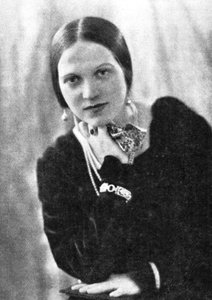 Ethel Edith Mannin 1900-1984, Britse romanschrijfster en reisboekenschrijfster, begin 20e eeuw door Unbekannt