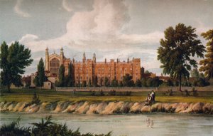 Eton College vanaf de rivier, 1911, 1914