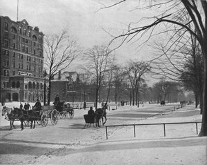 Euclid Avenue, Cleveland, Ohio, VS, ca. 1900 door Unbekannt