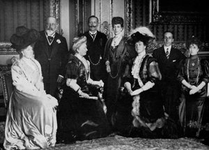 Europese royalty in Windsor Castle, 17 november 1907, 1964 door Unbekannt