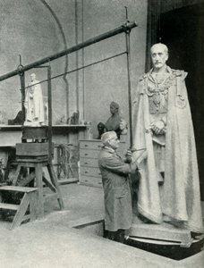 Europese beeldhouwer, 1947