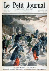 Gebeurtenissen in China, incident in het Keizerlijk Paleis, 1901
