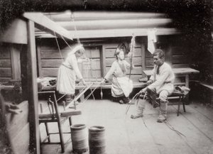 Dagelijks leven van het Mari-volk, Rusland, ca. 1880s-1890s