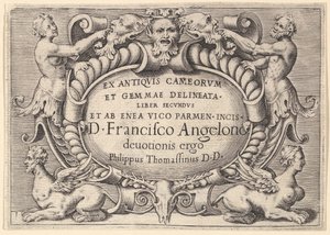 Ex Antiquis Cameorum et Gemmae Delineata Liber Secundus et ab Enea Vic..., gepubliceerd ca. 1599-1622