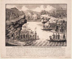Uitwisseling en losgeld van de familie van Prins David Chavchavadze en Prinses Orbelian van Schamyl door Unbekannt