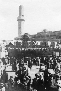 Beursplein, Bagdad, Irak, 1917-1919