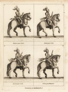 Oefening van het paard door Unbekannt