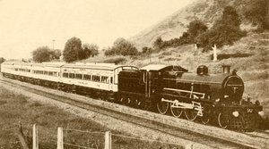 Sneltrein, Bombay, Baroda en Central India Railway, 1930