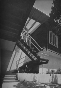 Exterieur - Huis in Fairfax, Californië door Francis Ellsworth Lloyd, 1942