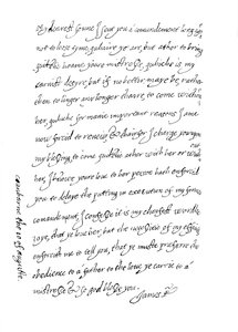 Facsimile van een brief, gedateerd 10 augustus 1623, 1904