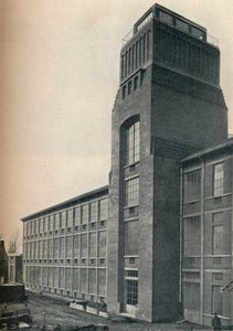 Fabriek van de Etablissements Nicolle, Wambrechies Nord, architect, Andre Granet, ca. 1928