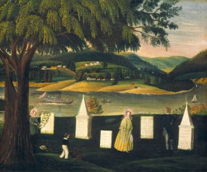 Familiebegraafplaats, ca. 1840 door Unbekannt