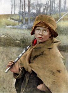 Boerenjongen, 1889 door Unbekannt