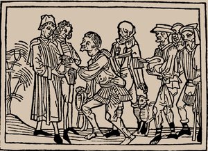 Boeren bij de levering van hun belastingen aan de landeigenaren, 1479 door Unbekannt