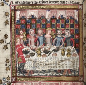 Feest in Oxford Een cyclus van Alexander-romances, ca. 1400