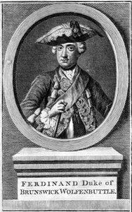 Ferdinand, hertog van Brunswick, 19e eeuw door Unbekannt