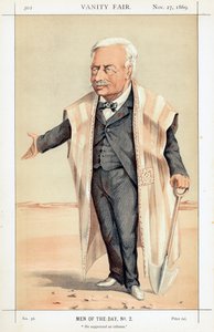 Ferdinand de Lesseps, Franse diplomaat en ondernemer, 1869 door Unbekannt