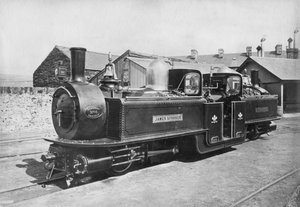Ffestiniog Railway stoomlocomotief nr. 8 James Spooner, 1872 door Unbekannt