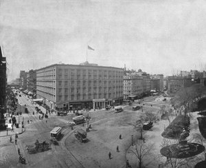 Fifth Avenue en Madison Square, New York, VS, c1900 door Unbekannt