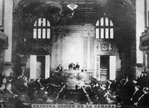 Eerste zitting van de Kamer