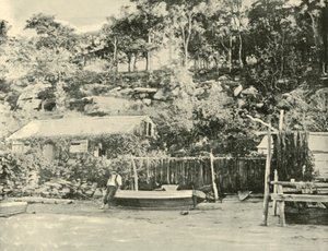 Vissershut, Como, 1901 door Unbekannt