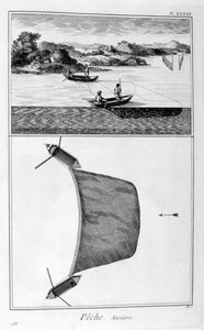 Vissen, 1751-1777 door Unbekannt