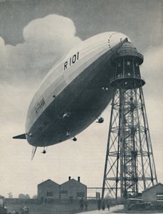 Drijvend aan de masttop, Een machtige envelop van onzichtbare kracht, ca. 1935 door Unbekannt