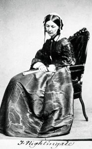 Florence Nightingale 1820-1910, 1854 door Unbekannt