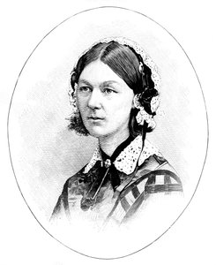 Florence Nightingale 1820-1910, Britse verpleegster door Unbekannt