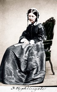 Florence Nightingale, Engelse verpleegster en ziekenhuis hervormer, 1854