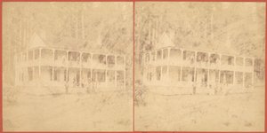 Flume House, Santa Cruz Mountains, 1860s door Unbekannt