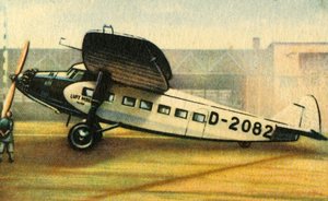 Focke-Wulf A 38 Möwe vliegtuig, 1932 door Unbekannt