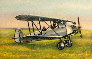 Focke-Wulf S 24 Kiebitz dubbeldekker, 1920s, 1932 door Unbekannt
