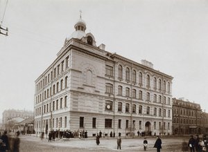 Volkschool op het Vasilyevsky-eiland in Petersburg, 1897