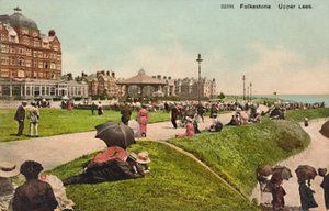Folkestone. Upper Lees, eind 19e-begin 20e eeuw door Unbekannt