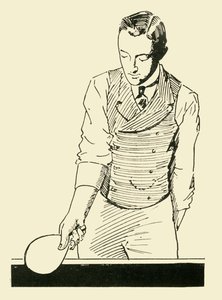 Fore-Hand Half-Volley Upright, 1902 door Unbekannt