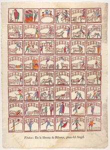 Achtenveertig vignetten van stierenvechtmanoeuvres en scènes uit de arena, ca. 1800-1850